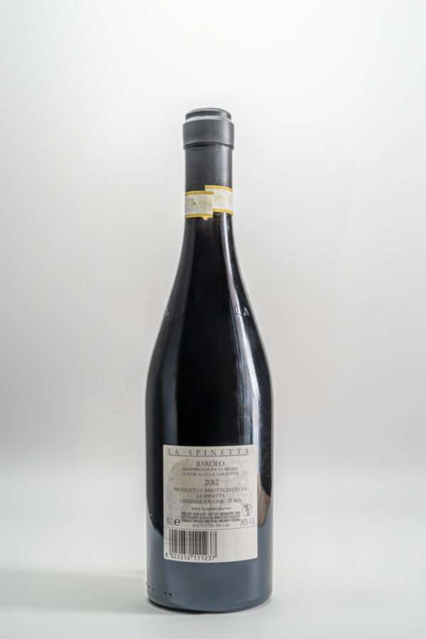 Barolo Campè 2012 Vürsù retro